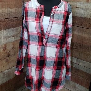 Old Navy Flannel patterned tunic